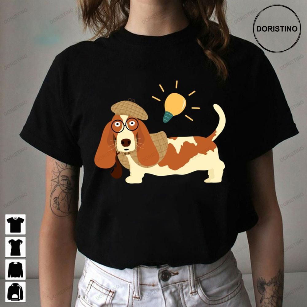 Aha Moment Basset Hound Trending Style